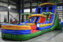 18FT20Reggae20Rush20Hybrid20Dual20lane20water20slide20bounce20house20party20rental20combo20inflatable20yellow20green20blue20red20pink20gray20white20purple20 1684535301 20’ Reggae Rush Hybrid Dual Lane Water Slide