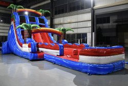 20’ Baja Hybrid Dual Lane Water Slide