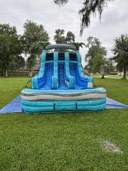 IMG 2653 1715999739 16’ Bahama Blast Center Climb Dual Lane Water Slide