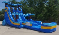 20’ Leah’s Flashpoint Dual Lane Waterslide